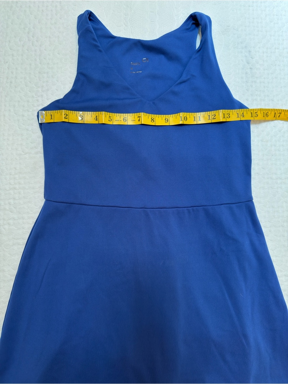 GapFit Active Athletic Dress Womens Small Blue Built-In Shorts Golf Tennis Sport - Picture 5 of 7